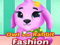 விளையாட்டு Owl and Rabbit Fashion