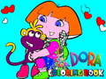 खेल Back To School Coloring Book Dora