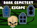 खेल Dark Cemetery Escape