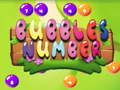 खेल Bubbles Number 