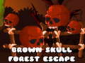 खेल Brown Skull Forest Escape