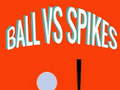 खेल Ball vs spikes