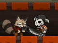 खेल Raccoon adventure game
