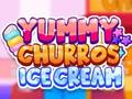 ગેમ Yummy Churros Ice Cream