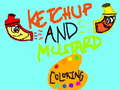 ગેમ Ketchup And Mustard Coloring Station