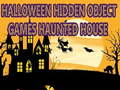ગેમ Halloween Hidden Object Games Haunted House