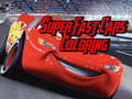 ગેમ Super Fast Cars Coloring