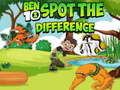 खेल Ben 10 Spot the Difference 