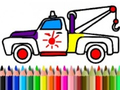 ಗೇಮ್ Back To School: Truck Coloring Book