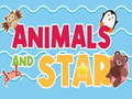 खेल Animals and Star