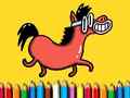 ಗೇಮ್ Back To School: Pony Coloring Book