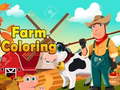 खेल Farm Coloring