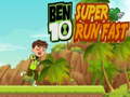ગેમ Ben 10 Super Run Fast