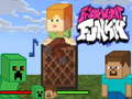 खेल Friday Night Funkin Minecraft Steve vs Creeper