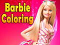 ગેમ Barbie Coloring