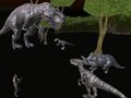 ગેમ Midnight Multiplayer Dinosaur Hunt