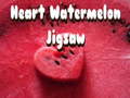 ಗೇಮ್ Heart Watermelon Jigsaw