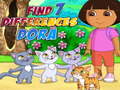 खेल Find 7 Differences Dora 