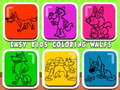 खेल Easy Kids Coloring Walfs
