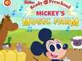 खेल Ready for Preschool Mickey's Music Farm