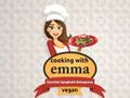 खेल Cooking with Emma: Zucchini Spaghetti Bolognese