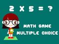 खेल Math Game Multiple Choice