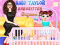 खेल Baby Taylor Babysitter Daycare