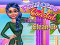 खेल Princess Coastal House Clean-Up