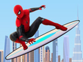 खेल Spiderman Super Windsurfing