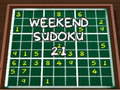 ગેમ Weekend Sudoku 21