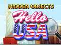 ગેમ Hidden Objects Hello USA