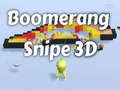 ಗೇಮ್ Boomerang Snipe 3D