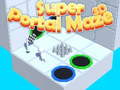 खेल Super Portal Maze 3D