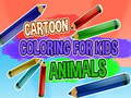 खेल Cartoon Coloring Book for Kids Animals