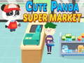 खेल Cute Panda Supermarket