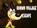 खेल Brown Village Escape