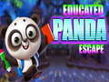 ગેમ Educated Panda Escape