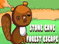 ಗೇಮ್ Stone Cave Forest Escape