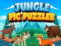 खेल Jungle Pic Puzzler