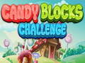 ગેમ Candy blocks challenge