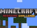 ગેમ Minecraft Redstone Challenge