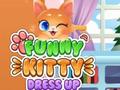 खेल Funny Kitty Dress Up