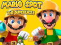खेल Mario spot The Differences 