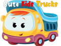 खेल Cute Kids Trucks Jigsaw