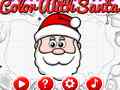 ગેમ Color with Santa