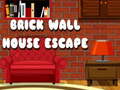 खेल Brick Wall House Escape