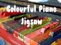 खेल Colourful Piano Jigsaw