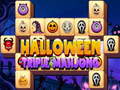 खेल Halloween Triple Mahjong