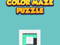 ગેમ Color Maze Puzzle 