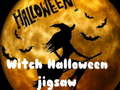 ગેમ Witch Halloween Jigsaw